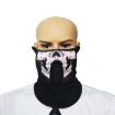 Halloween Mask Voice Control LED Cold Light Terror Cosplay Mask - 2