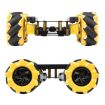 Waveshare Smart Mobile Robot Chassis Kit with Shock-absorbing Mecanum Wheels - 3