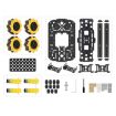 Waveshare Smart Mobile Robot Chassis Kit with Shock-absorbing Mecanum Wheels - 4