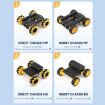 Waveshare Smart Mobile Robot Chassis Kit with Shock-absorbing Mecanum Wheels - 5
