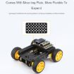 Waveshare Smart Mobile Robot Chassis Kit with Shock-absorbing Mecanum Wheels - 8