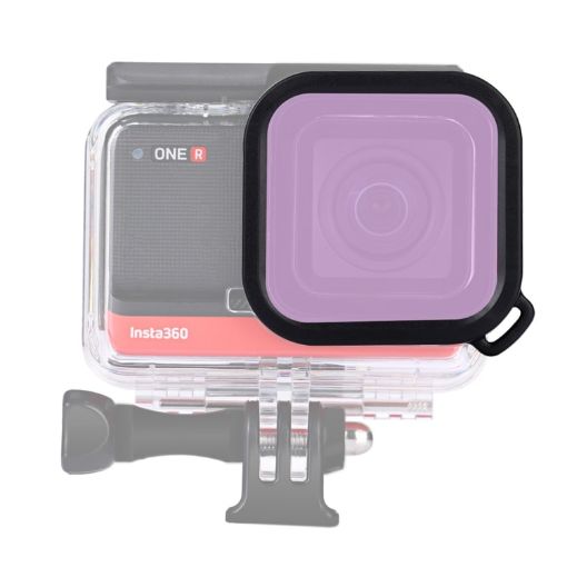 Insta360 ONE R 4K Purple Diving Color Lens Filter - 1