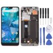 TFT LCD Screen for Nokia 7.1 Digitizer Assembly (Silver) - 1