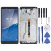LCD Screen and Digitizer Assembly for Nokia C3 - Black - 1