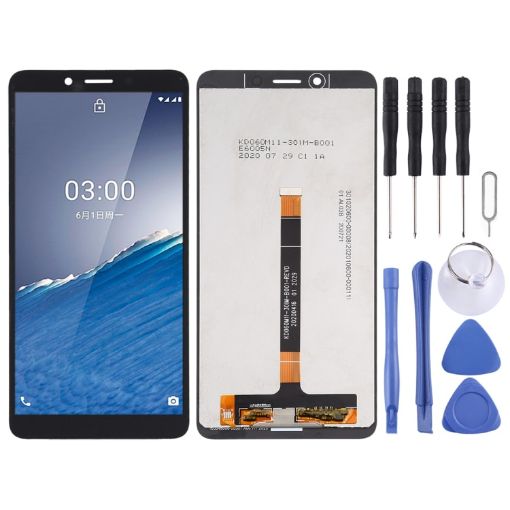 TFT LCD Screen for Nokia C3 with Digitizer - Full Assembly - 1