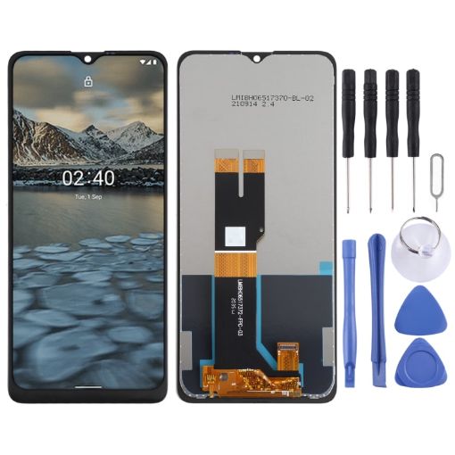 LCD Screen and Digitizer Assembly for Nokia 2.4 (Black) - 1