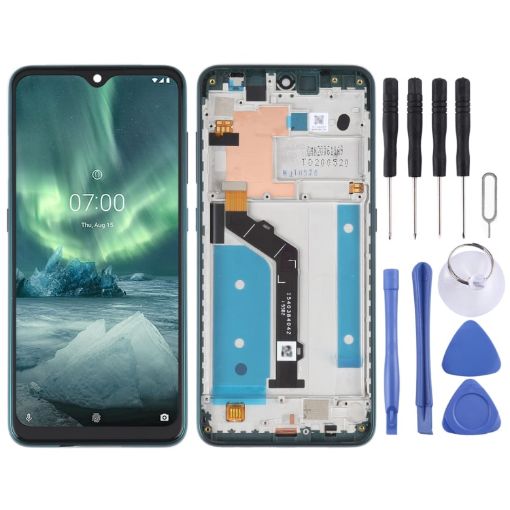 LCD Screen For Nokia 7.2/6.2 Digitizer Assembly with Frame - 1