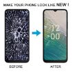 Nokia C32 OEM LCD Screen with Digitizer Assembly - 7