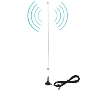 Picture of NAGOYA UT-108UV SMA Female Dual Band Magnetic Mobile Antenna for Walkie Talkie, Antenna Length: 50cm