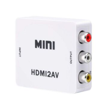 Mini HDMI to CVBS Audio Decoder - Compact HDMI to RCA Converter - 1