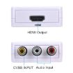 Mini HDMI to CVBS Audio Decoder - Compact HDMI to RCA Converter - 3