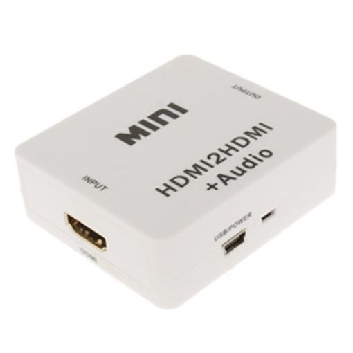 Mini HDMI to HDMI Audio Decoder - Compact Design, High Quality Sound - 1