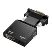 HW-2217 VGA to HDMI Converter With Audio - Black - 1