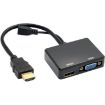Multi-screen HDMI to VGA Converter - One-to-two Display - 1