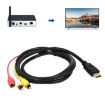 HDMI to AV/3RCA TV Cable - 1.5m - 1