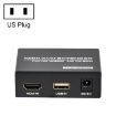 FJGEAR FJ-HKV50 HDMI+USB To KVM 1080P IP 50M Extender - US Plug - 1