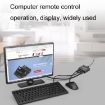 FJGEAR FJ-HKV50 HDMI+USB To KVM 1080P IP 50M Extender - US Plug - 5
