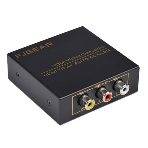 FJGEAR HDMI to AV Converter - NTSC PAL Support - 1