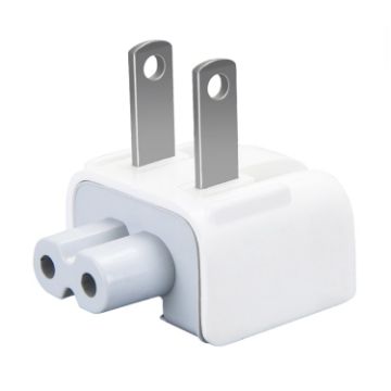 Travel Power Adapter Charger, US Plug - White - 1