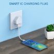 5V/1A USB Charger Adapter for iPhone, Galaxy, Huawei - White - 7