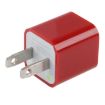 US Plug USB Charger - Red - 2