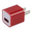 US Plug USB Charger - Red - 3
