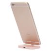 8 Pin Aluminum Desktop Charger for iPhone - Gold - 4
