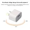 AU Plug USB Charger Adapter - White - 4