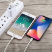 3.1A 3 USB Ports Quick Charger Travel Charger, US Plug - White - 4