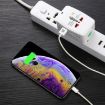 Multi-function Travel Converter with Dual USB, EU/UK/US/AU Plug - 8