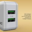 LDNIO A2201 Dual USB Charger with Type-C Cable - 6