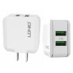 LDNIO A2201 Dual USB Charger with 8 Pin Data Cable - 1