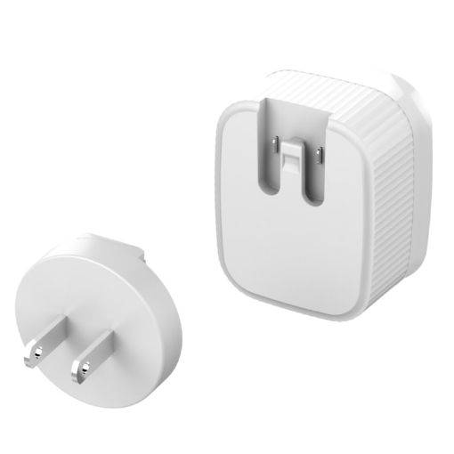 LDNIO A201 2.4A Dual USB Charging Head Travel Charger (US Plug) - 1