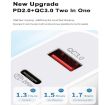 TCS-20WACA 20W PD Type-C + QC 3.0 Fast Charging Travel Charger + Cable - 4