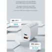 ROCK T51 30W Type-C/USB-C + USB PD Dual Ports Fast Charging Travel Charger, UK Plug - 4