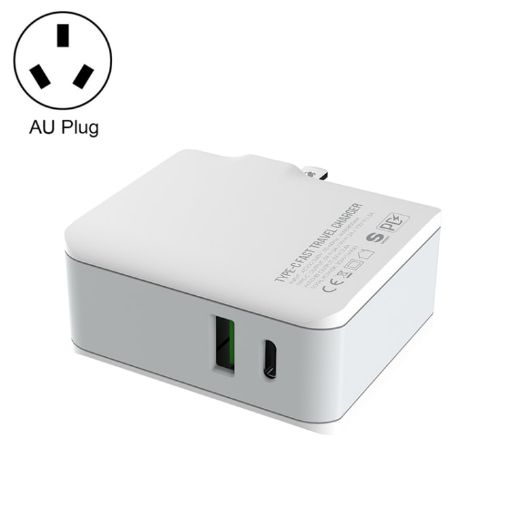 LDNIO A4403C 30W PD Fast Travel Charger + 1m 8 Pin Cable - 1