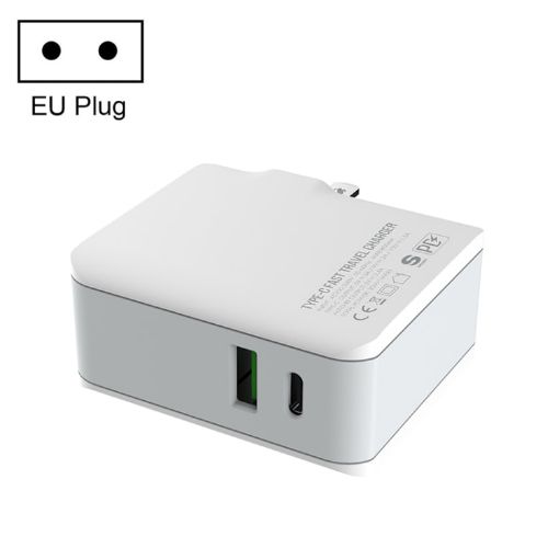 LDNIO A4403C 30W PD Fast Travel Charger + 1m 8 Pin Cable - 1