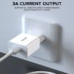 IVON AD-35 2 in 1 Travel Charger + 1m USB Data Cable Set - 7