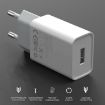 IVON AD-33 Travel Charger + 1m USB Data Cable Set EU Plug - 6