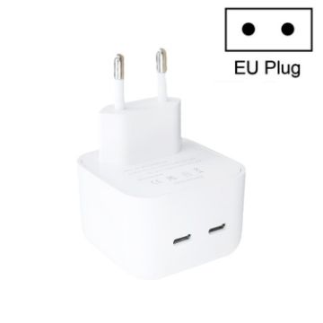 SDC-40W Dual PD USB-C Charger for iPhone/iPad, EU Plug - 1
