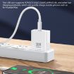 REMAX RP-U82 30W USB+USB-C Fast Charger - UK Plug (White) - 4
