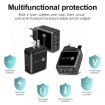 45W PD3.0 + 2 x QC3.0 USB Multi Port Charger with Type-C to 8 Pin Cable - 6
