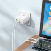 hoco N30 Glory PD 65W USB+ Dual USB-C Fast Charger EU Plug - 6