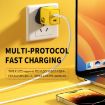 WK WP-U128 40W Dual USB-C/Type-C Charger - UK Plug - 7