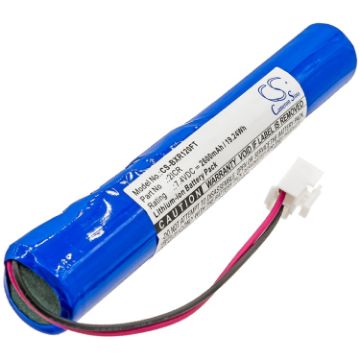 Bayco SLR-2120 Battery (p/n 2ICR) Replacement - 1
