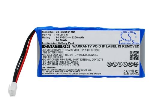Edan SE-601 SE-12 Battery (p/n HYLB-727 M21R-064114) - 1