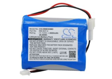 Bionet BM5 BM3 Plus Battery (p/n BM-BAT-4 LS1865L220 3SIPMXZ) - 1