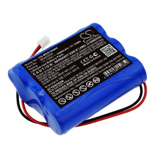 Battery for Medsonic MSCPR-1A (p/n B0402095) Replacement - 1