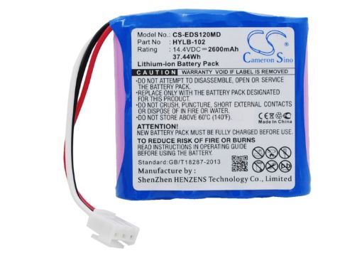 Edan VE-300 VE-100 SE-601 SE-301 SE-300 Battery (p/n HYLB-102) - 1