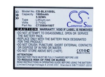 Battery for Blu Life Play X L102A L100i L100A L100 C735804180T - 1